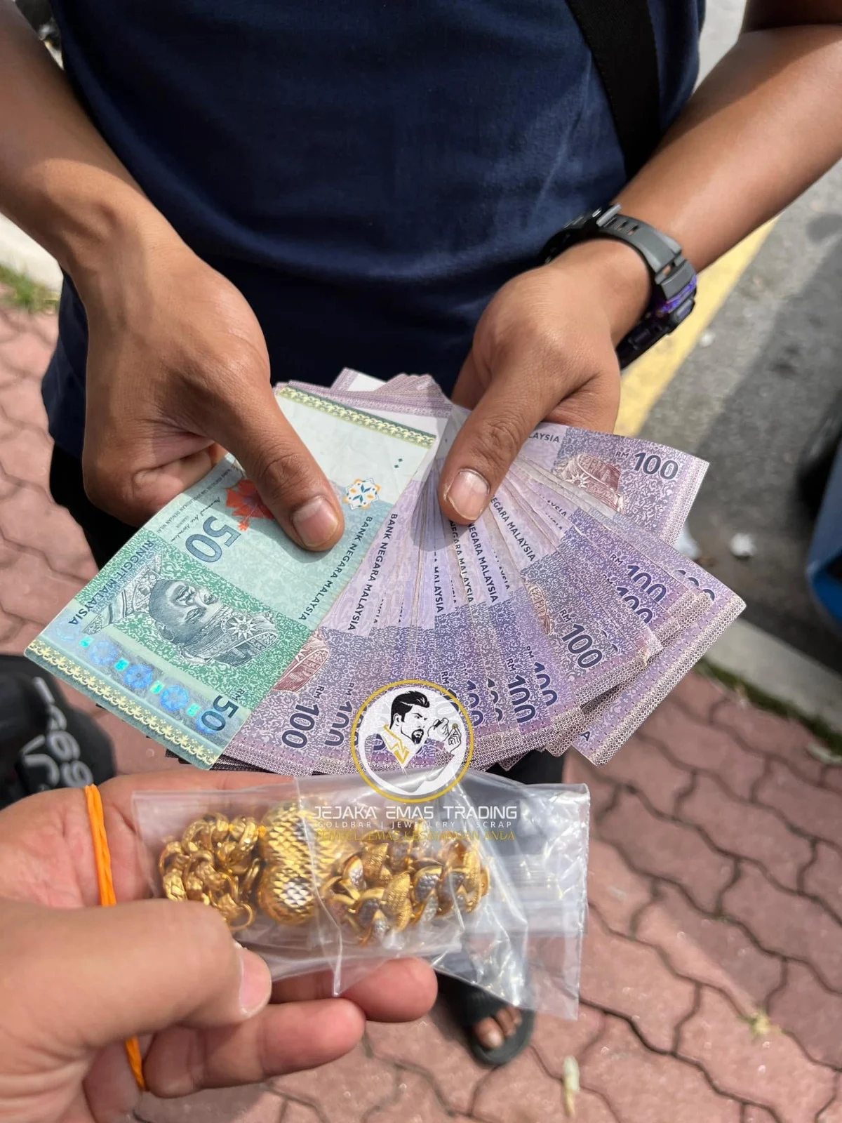 Bayaran Tunai On-The-Spot